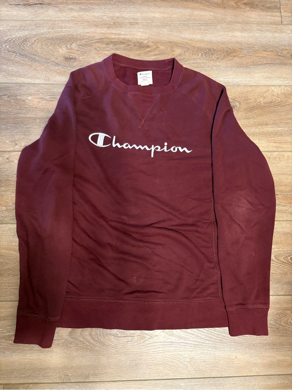 Burgundy Champion Crewneck Size S